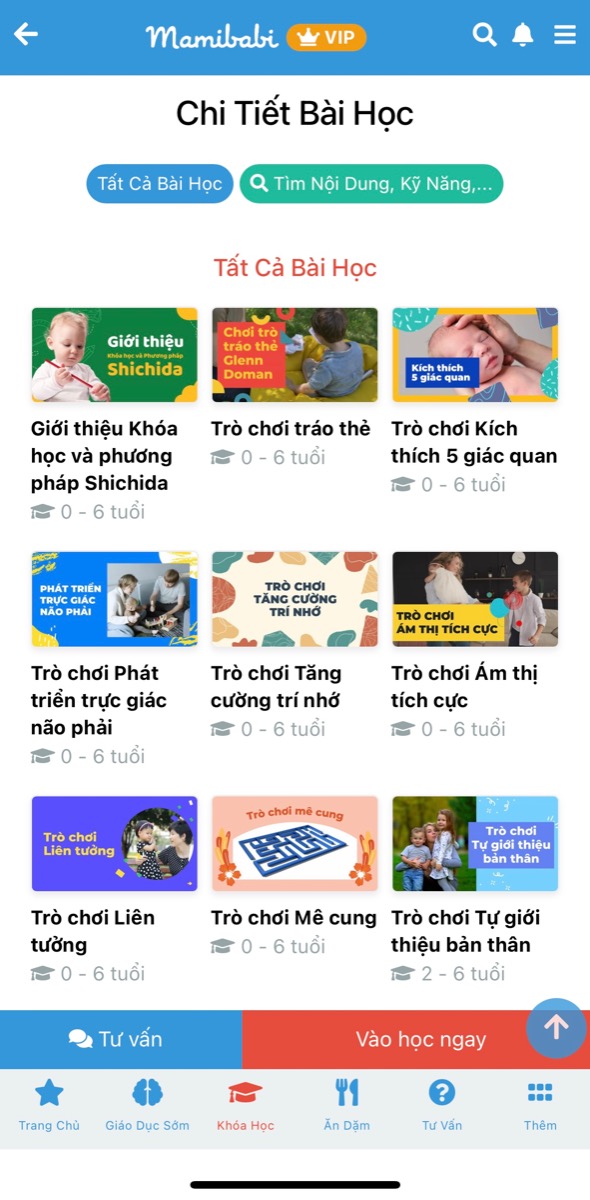 GIÚP CON THÔNG MINH HƠN NHỜ NHỮNG TRÒ CHƠI ĐƠN GIẢN TỪ MAMIBABI
 
Nhiều mẹ đã từng nghe đến cụm từ “Giáo dục não phải” đúng không ạ?
 
Trong khi não trái chủ yếu kiểm soát lý trí, tư duy phân tích, sự logic, khả năng toán học, kỹ năng giải quyết vấn đề… thì não phải là thiên hơn về cảm xúc, cảm nhận, sự sáng tạo… Nói một cách dễ hiểu hơn thì não phải sẽ đem tới cho chúng ta một cuộc sống bay bổng, mộng mơ và mềm mại hơn, cũng như thiên hơn về nghệ thuật. Vì vậy, muốn trẻ thông minh, sáng tạo và có một cuộc sống cân bằng, chúng ta cần chú ý giáo dục não phải cho con ngay từ nhỏ.

Hiện nay Mamibabi đã có sẵn khóa học “Giáo dục não phải cho bé” với 34 bài học ngắn, giúp bố mẹ dễ dàng chơi cùng con. Nếu mẹ nào đã có tài khoản VIP Mom thì mẹ có thể xem ngay tại đây https://mamibabi.com.vn/coursev2/4/khoa-hoc-giao-duc-nao-phai-theo-phuong-phap-shichida-sang-tao-va-thong-minh-dot-pha-cho-tre-tu-0-6-tuoi

Trên đây chỉ là 1 trong số 56 khóa học về mang thai và nuôi dạy con của Mamibabi. Mẹ có thể xem tất cả các khóa học tại đây https://mamibabi.com.vn/khoa-hoc

------------------------------------------

Mamibabi là ứng dụng thai giáo và giáo dục sớm duy nhất tại Việt Nam:
· Được sáng lập bởi chuyên gia thai giáo Phạm Ngọc Thắng, tác giả cuốn sách “Rủ chồng thai giáo”
· Được xây dựng theo hướng “1 tài khoản – ngàn nội dung”, bạn chỉ cần mua tài khoản VIP Mom 1 lần duy nhất để đọc hàng ngàn nội dung

- Hơn 500 hoạt động giáo dục sớm cho bé từ 0 - 6 tuổi https://mamibabi.com.vn/khoa-hoc#gds 
- Hơn 300 món ăn dặm cho bé từ 6 tháng đến 2 tuổi https://mamibabi.com.vn/an-dam
- Thực đơn 280 ngày mang thai cho mẹ bầu https://mamibabi.com.vn/thai-giao-dinh-duong
- 56 khóa học toàn diện và chuyên sâu dành cho mẹ bầu và bé 0 - 6 tuổi: https://mamibabi.com.vn/khoa-hoc
- Mẹ được tư vấn mọi vấn đề về mang thai – thai giáo – nuôi con https://mamibabi.com.vn/community
- Lộ trình tăng cân 40 tuần của mẹ https://mamibabi.com.vn/special/pregnancy_weight_gain
- Bảng cân nặng thai nhi 40 tuần https://mamibabi.com.vn/news/95/can-nang-va-chieu-dai-thai-nhi-theo-chuan-who-2022
- Hơn 3000 hoạt động thai giáo giúp mẹ vui bé khỏe https://mamibabi.com.vn/vip/info?mode=1
- Hơn 1000 bản nhạc thai giáo và karaoke thai giáo https://mamibabi.com.vn/nhac-thai-giao 
- Hơn 1000 bài thơ và câu truyện thai giáo tiếng Anh, tiếng Việt, Ehon, audio https://mamibabi.com.vn/newscategory/15/truyen-thai-giao#fetalMenuPopup
- Những bài viết mới liên tục được tổng hợp và cập nhật https://mamibabi.com.vn/knowledge